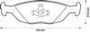 VALEO 597033 Brake Pad Set, disc brake